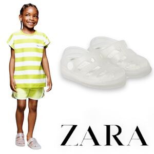 ZARA Kids | Glass | CHUNKY SOLE FISHERMAN SANDALS